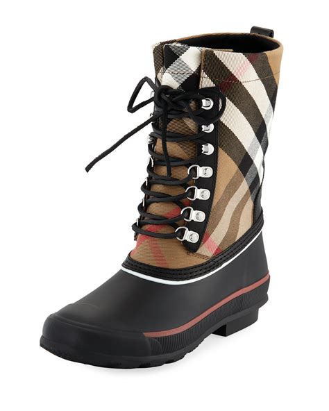 burberry biker mid calf boots|Burberry Mid.